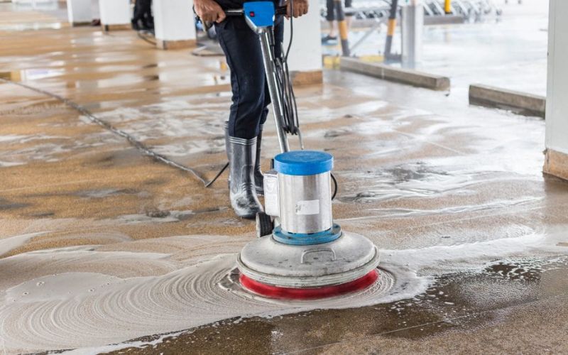 Stripping and Sealing Floors