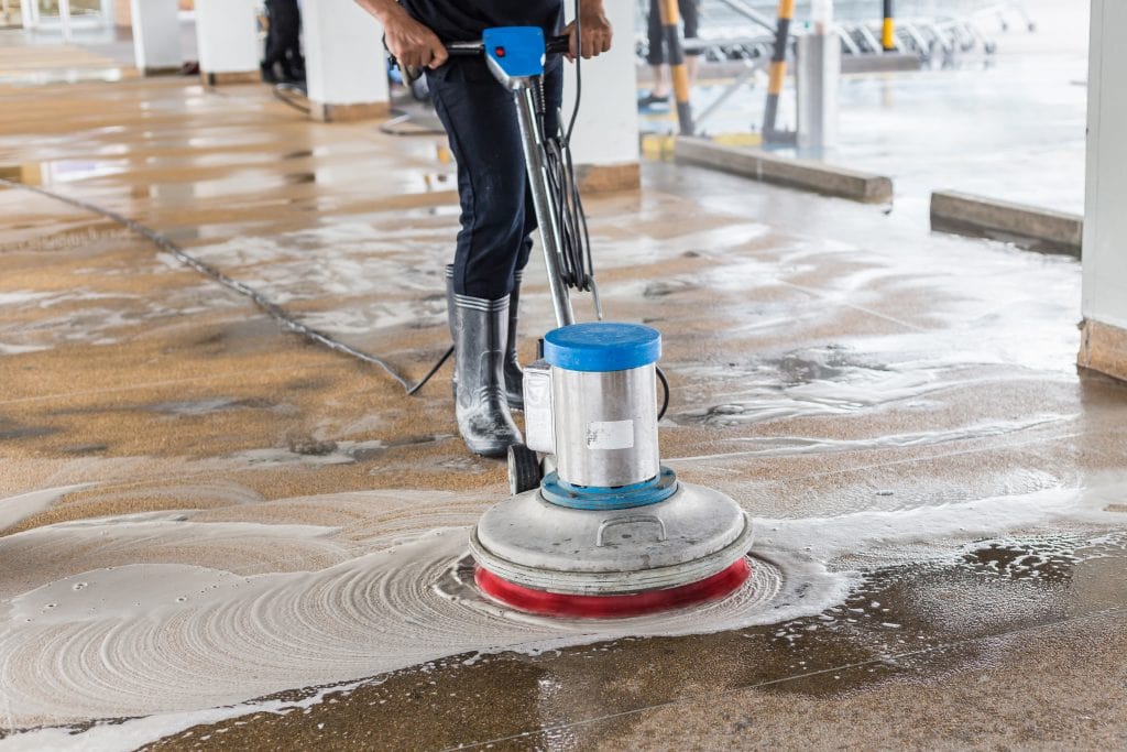 Stripping and Sealing Floors